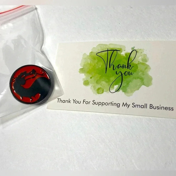 Mortal Kombat - Logo pin - 🐉🥷 - Picture 5 of 5